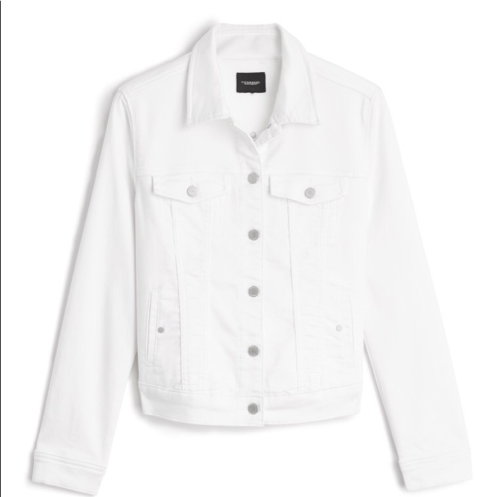 White Denim Jacket